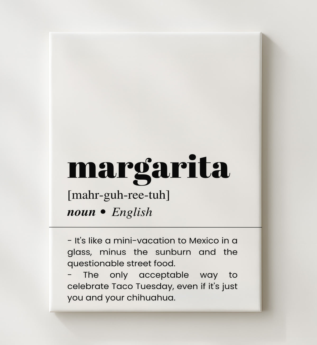 Margarita - Mini Vacation to Mexico - 20x24 Canvas