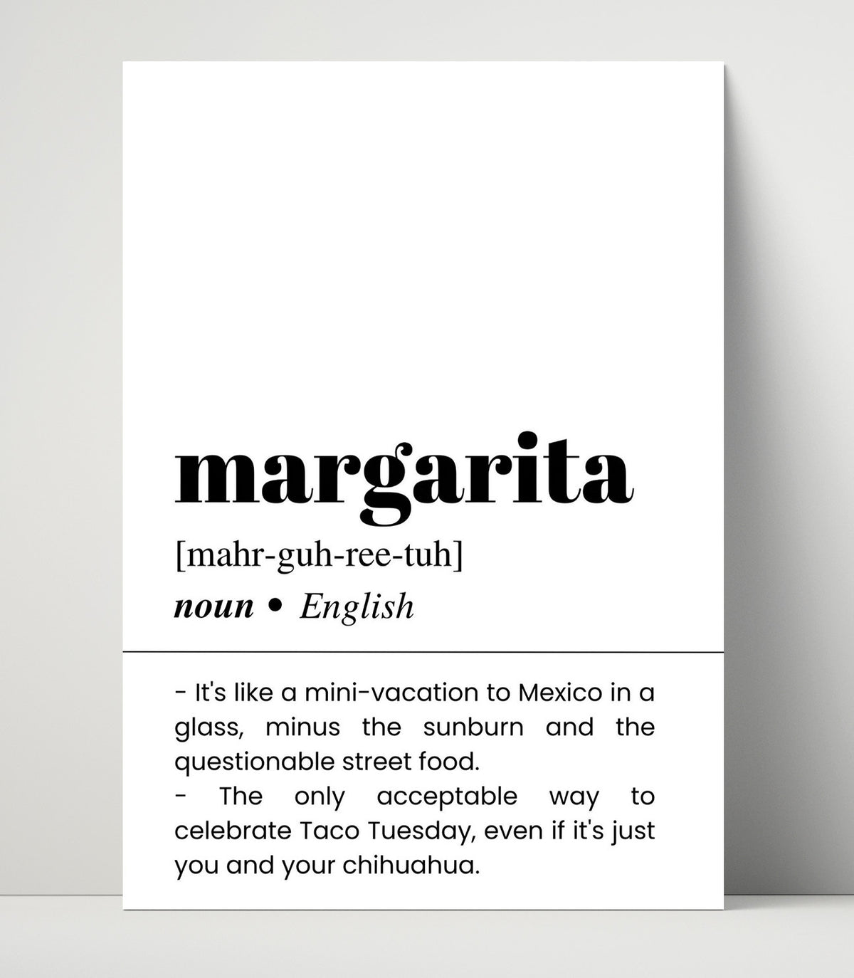 Margarita - Mini Vacation to Mexico - 16x20 Unframed Print