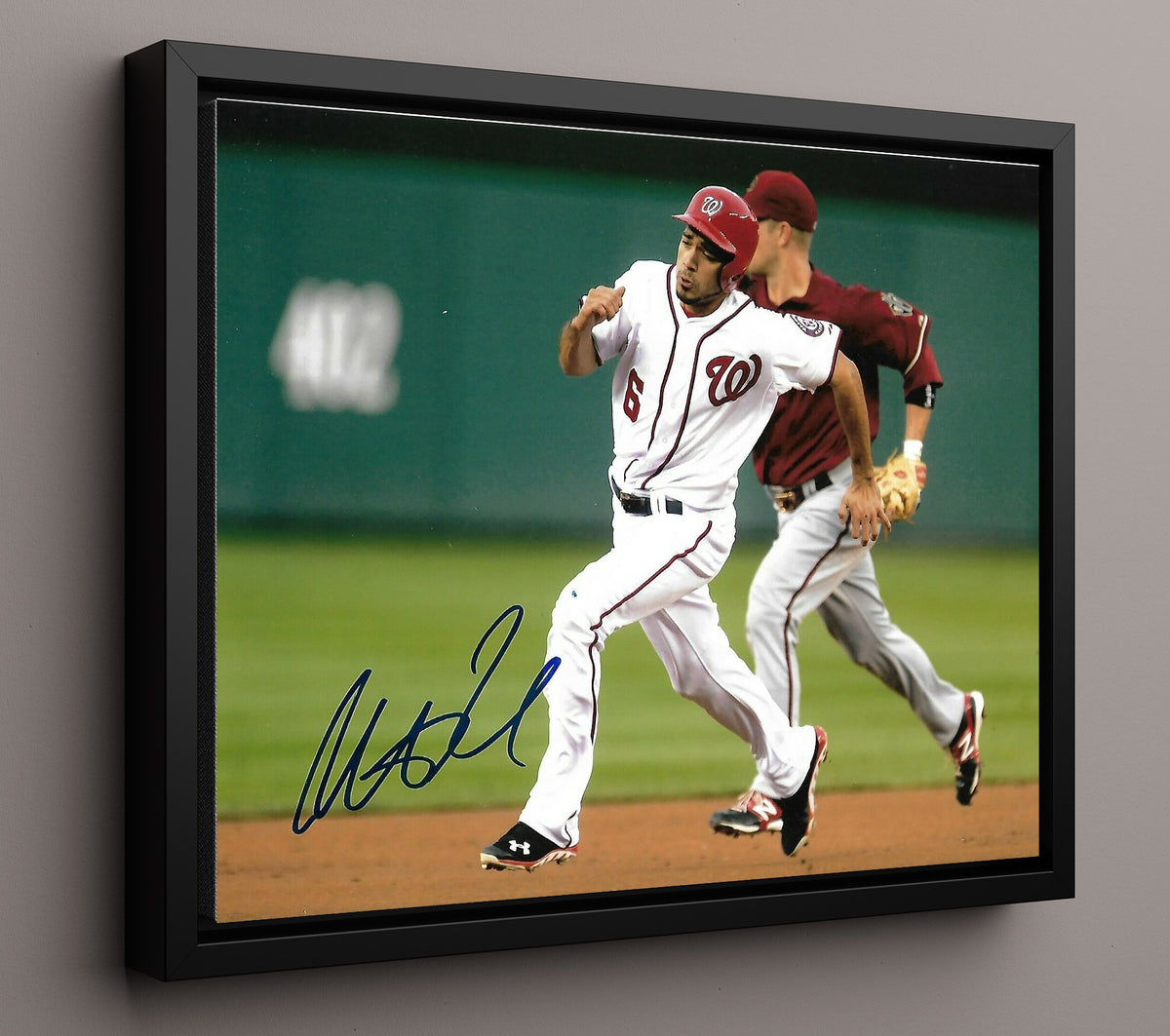 Anthony Rendon - Nationals Baserunning 8x10 Framed Canvas baseball wall art