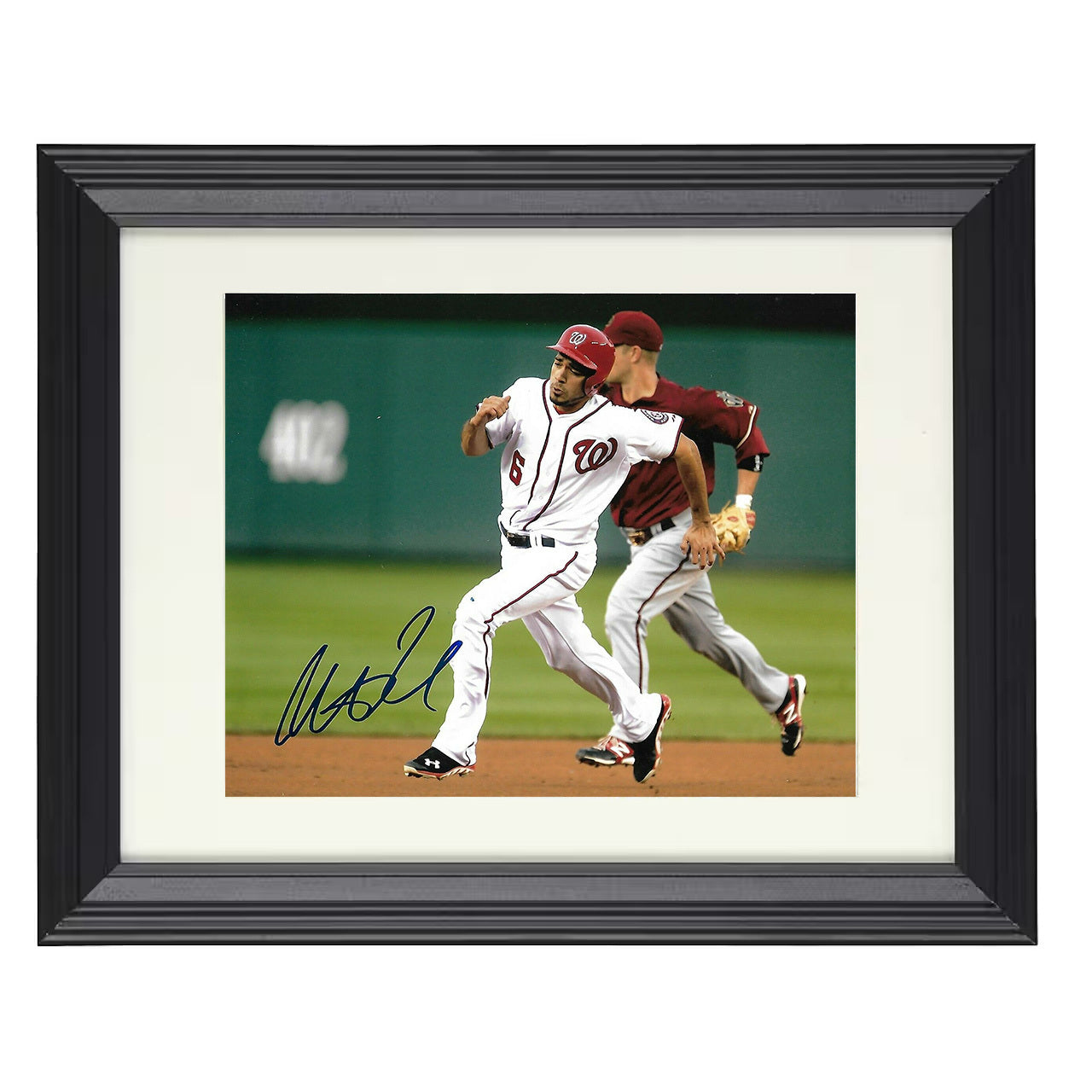 Anthony Rendon - Nationals Baserunning Era 8x10 black beveled framed baseball wall art
