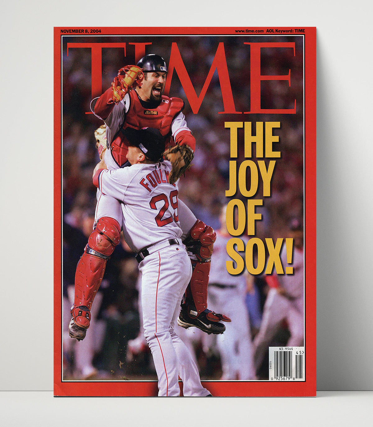 Boston Baseball – The Joy of Sox 2004 SI unframed baseball poster print