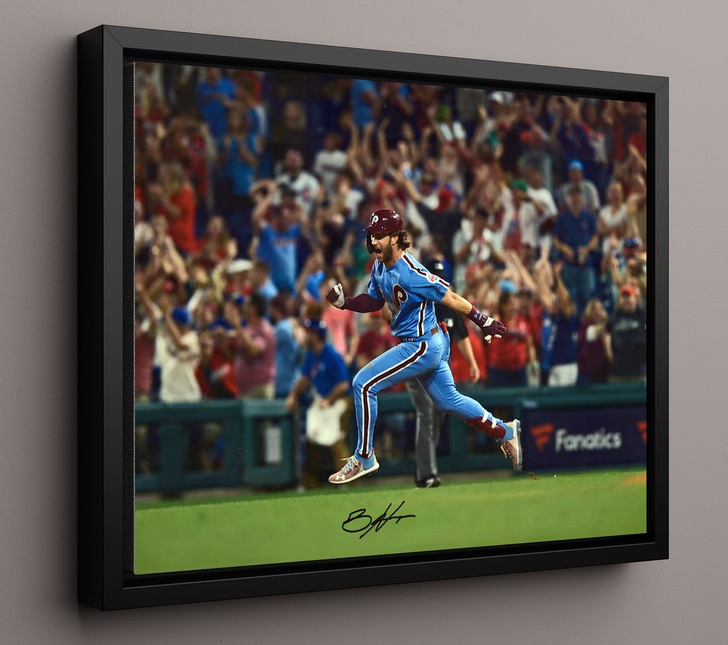 Bryce Harper - Grand Slam Sprint 8x10 Framed Canvas baseball wall art