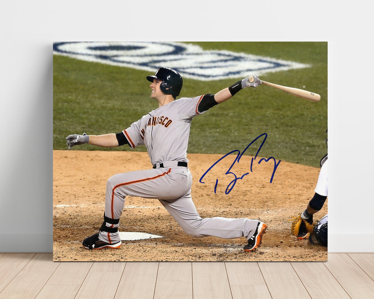 Buster Posey – Game Action Catcher unframed baseball poster print
