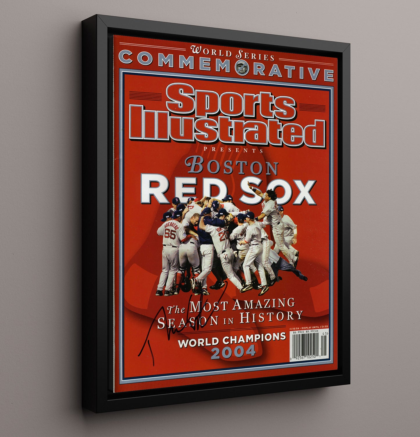 Chicago Baseball - World Champions front - office triumph SI Cover 2005 8x10 Framed Canvas baseball wall art