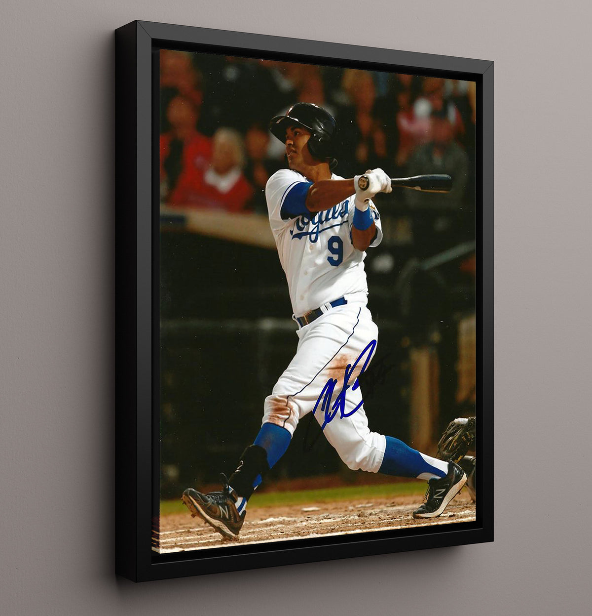 Christian Colon - Kansas City baseball Series contributor 8x10 Framed Canvas baseball wall art