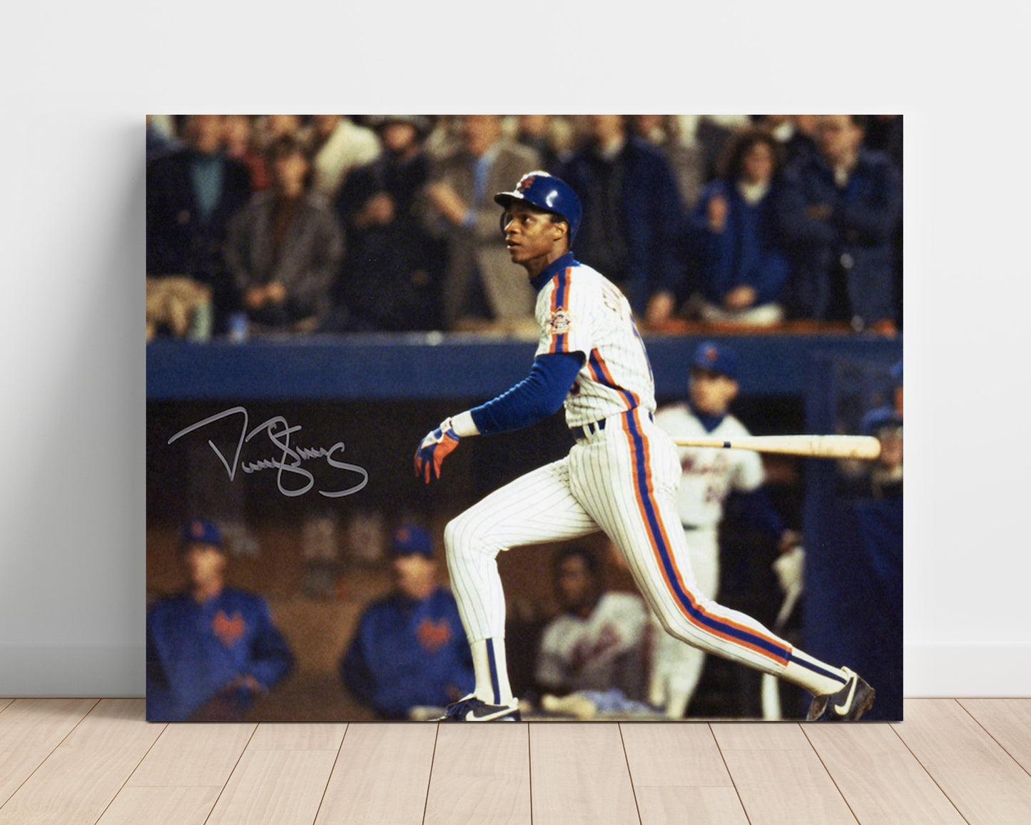 Darryl Strawberry - 1986 Series Swing Baseball Wall Art 16x20 Unframed Print wall art print – Baseball Wall Art decor