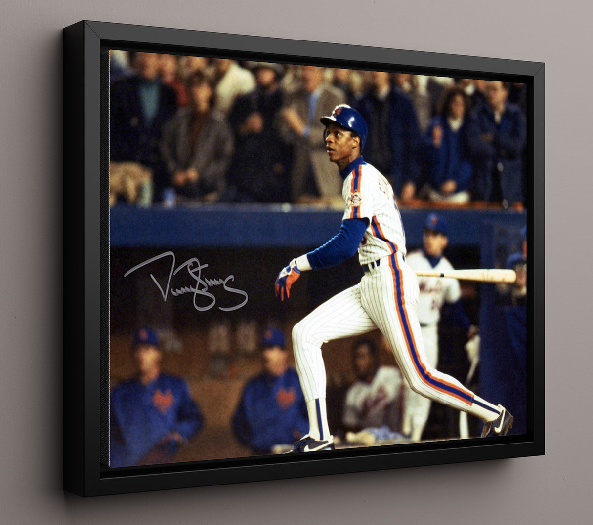 Darryl Strawberry - 1986 Series Swing 8x10 Framed Canvas baseball wall art