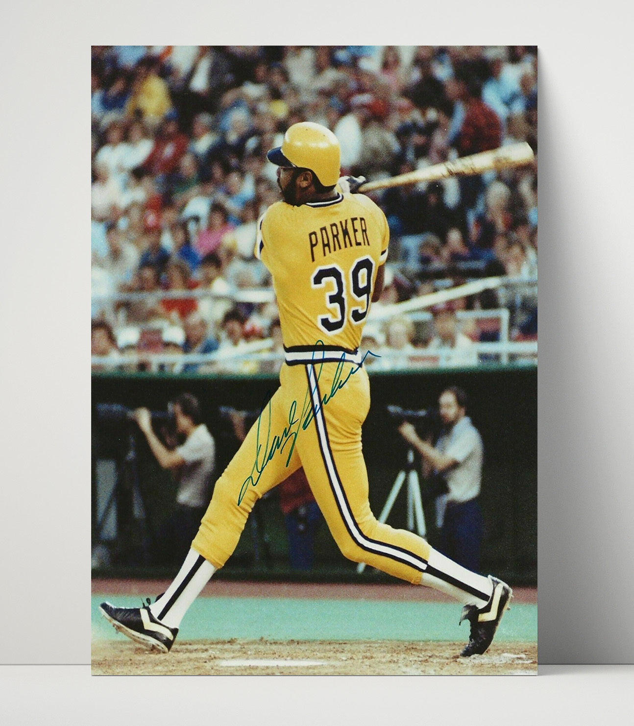 Dave Parker - Pittsburgh Baseball Slugger 39 Wall Art 16x20 Unframed Print wall art print – Baseball Wall Art decor