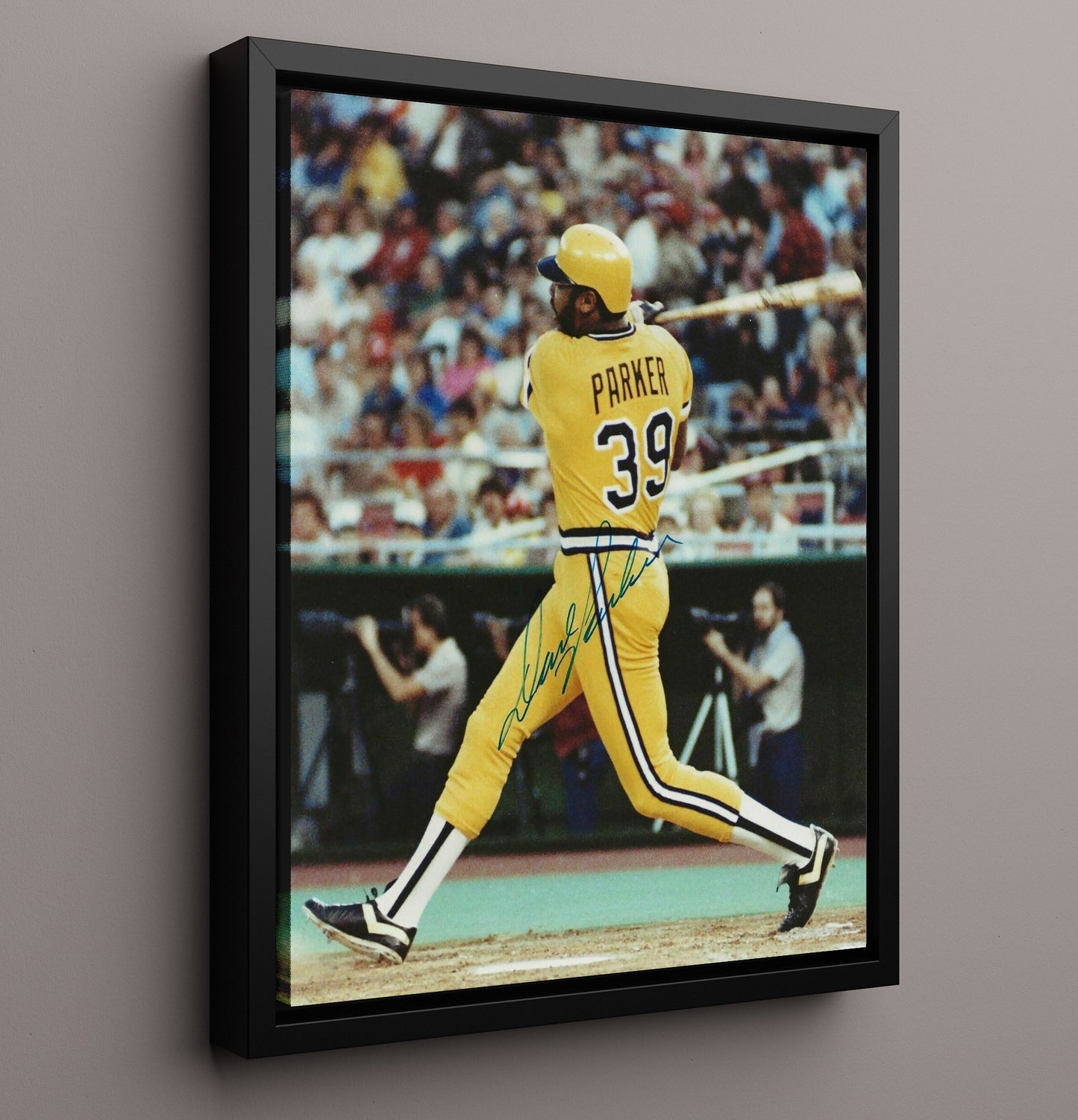 Dave Parker - Pittsburgh Baseball Slugger 39 8x10 Framed Canvas baseball wall art