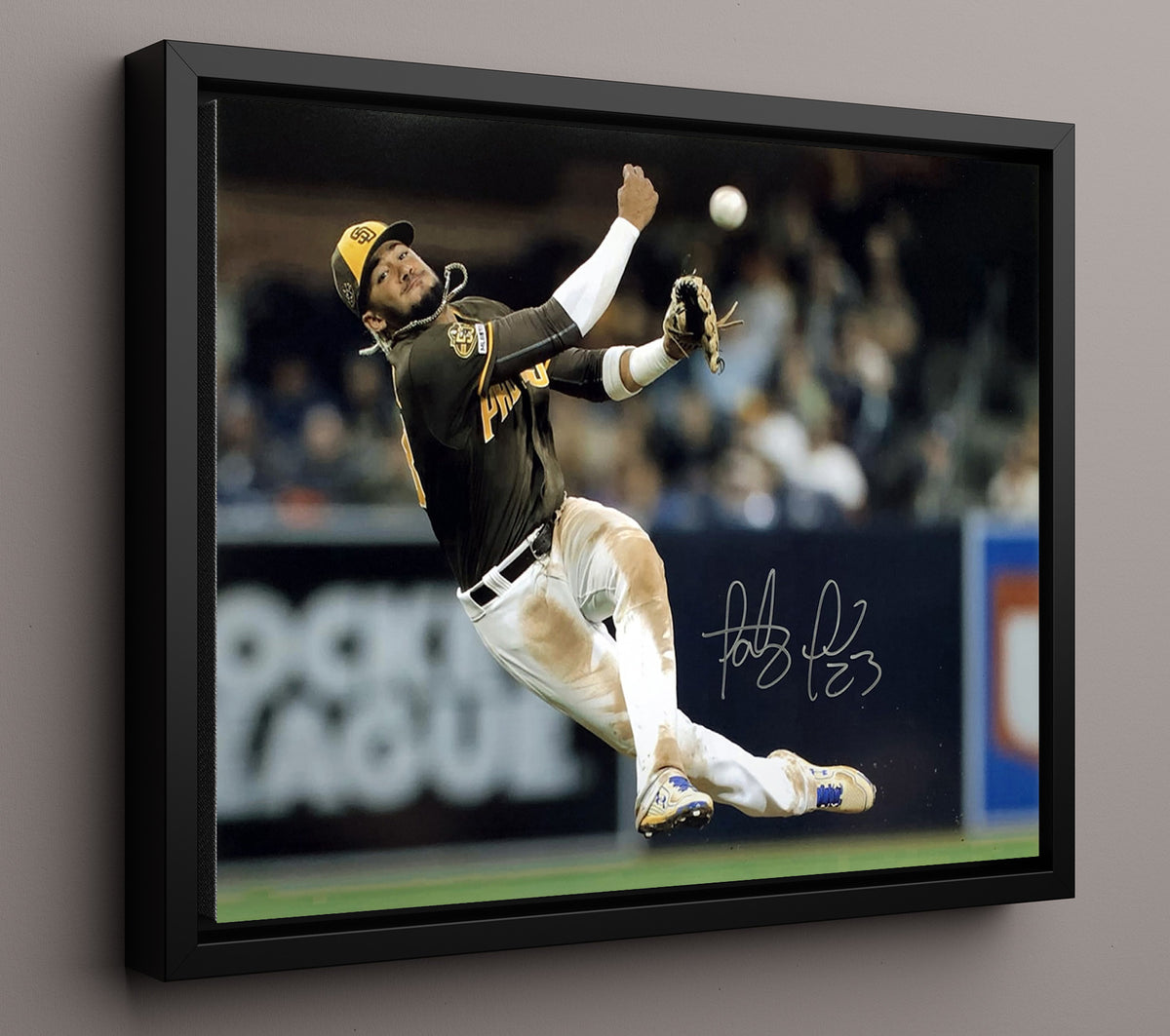 Fernando Tatis Jr - Pitching Motion 8x10 Framed Canvas baseball wall art