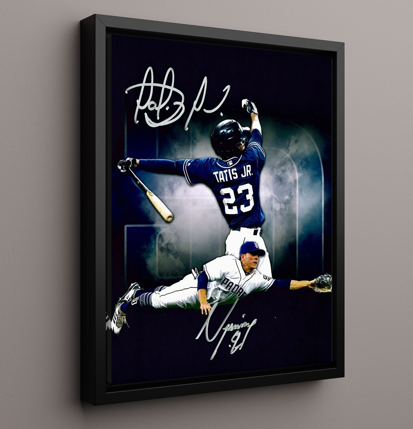 Fernando Tatis Jr - San Diego baseball franchise star 8x10 Framed Canvas baseball wall art