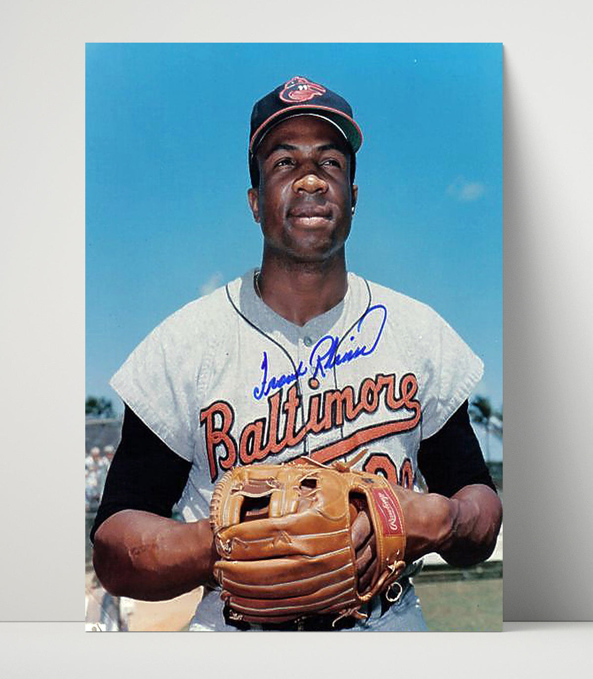 Frank Robinson – Baltimore Baseball Hall of Fame unframed baseball poster print