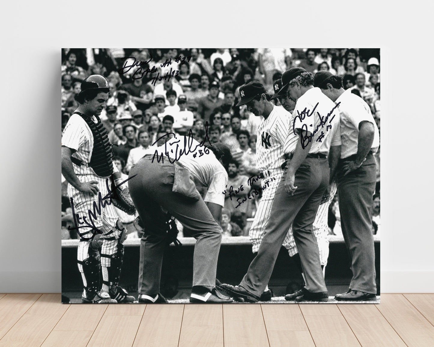 George Brett - Pine Tar Incident Baseball Wall Art 16x20 Unframed Print wall art print – Baseball Wall Art decor