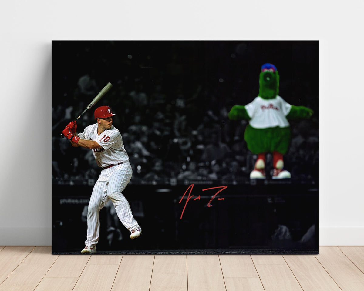 J.T. Realmuto – Phanatic and Phillies Power unframed baseball poster print