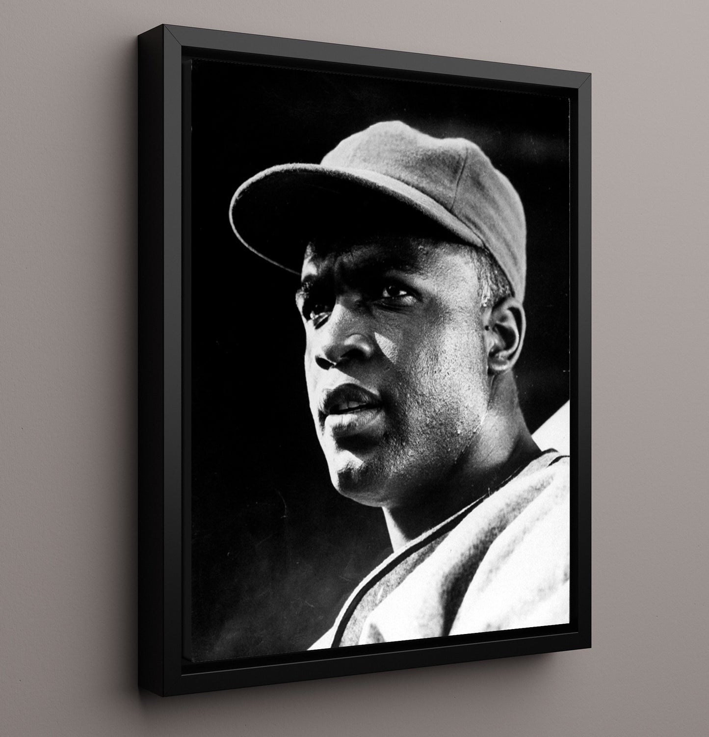 Jackie Robinson - Rookie 8x10 Framed Canvas baseball wall art