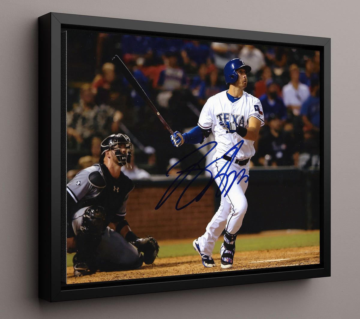 Joey Gallo - Batting Follow Through 8x10 Framed Canvas baseball wall art