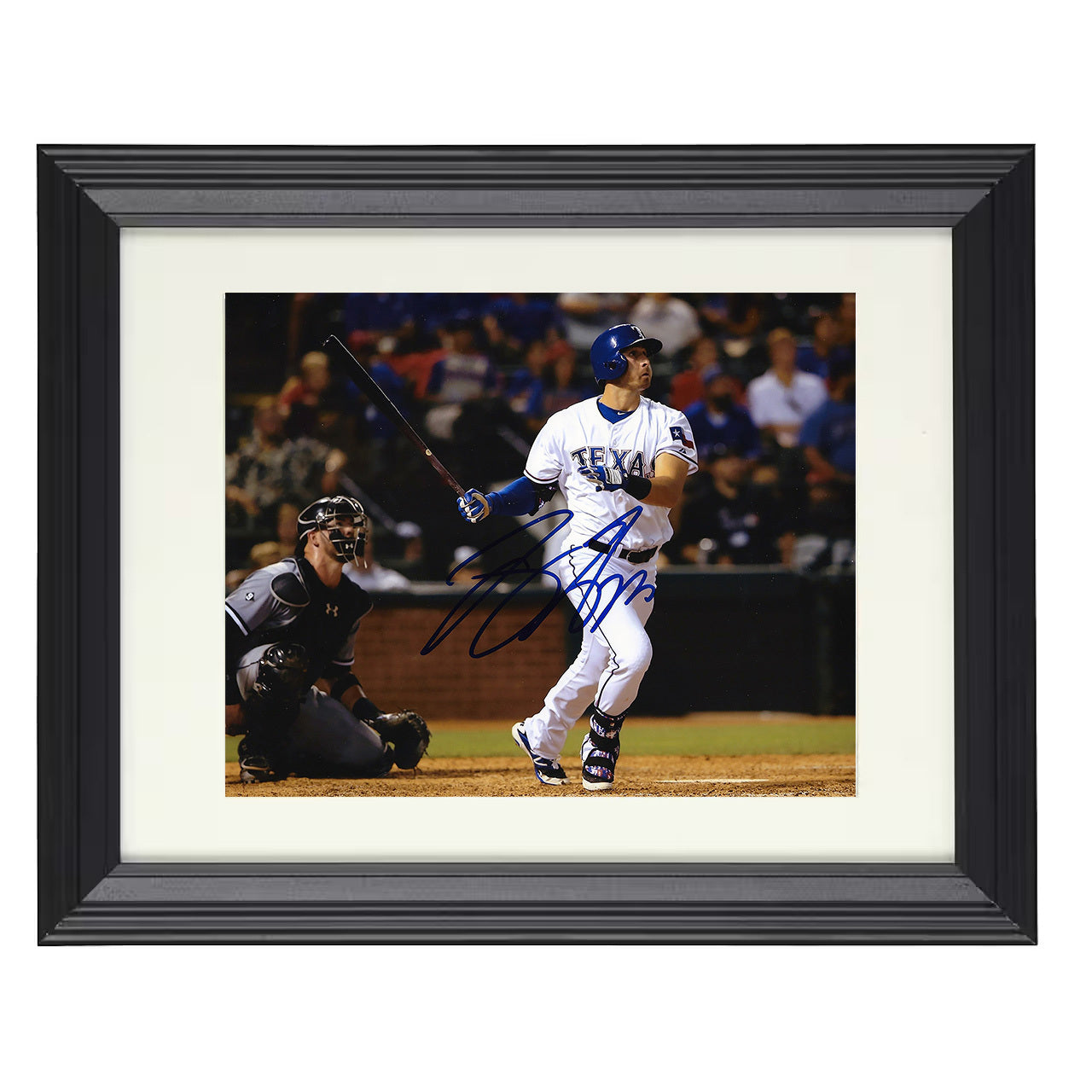 Joey Gallo - Batting Follow Through 8x10 black beveled framed baseball wall art