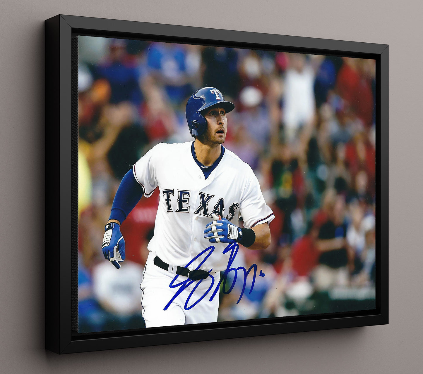 Joey Gallo - Watching Home Run Flight 8x10 Framed Canvas baseball wall art