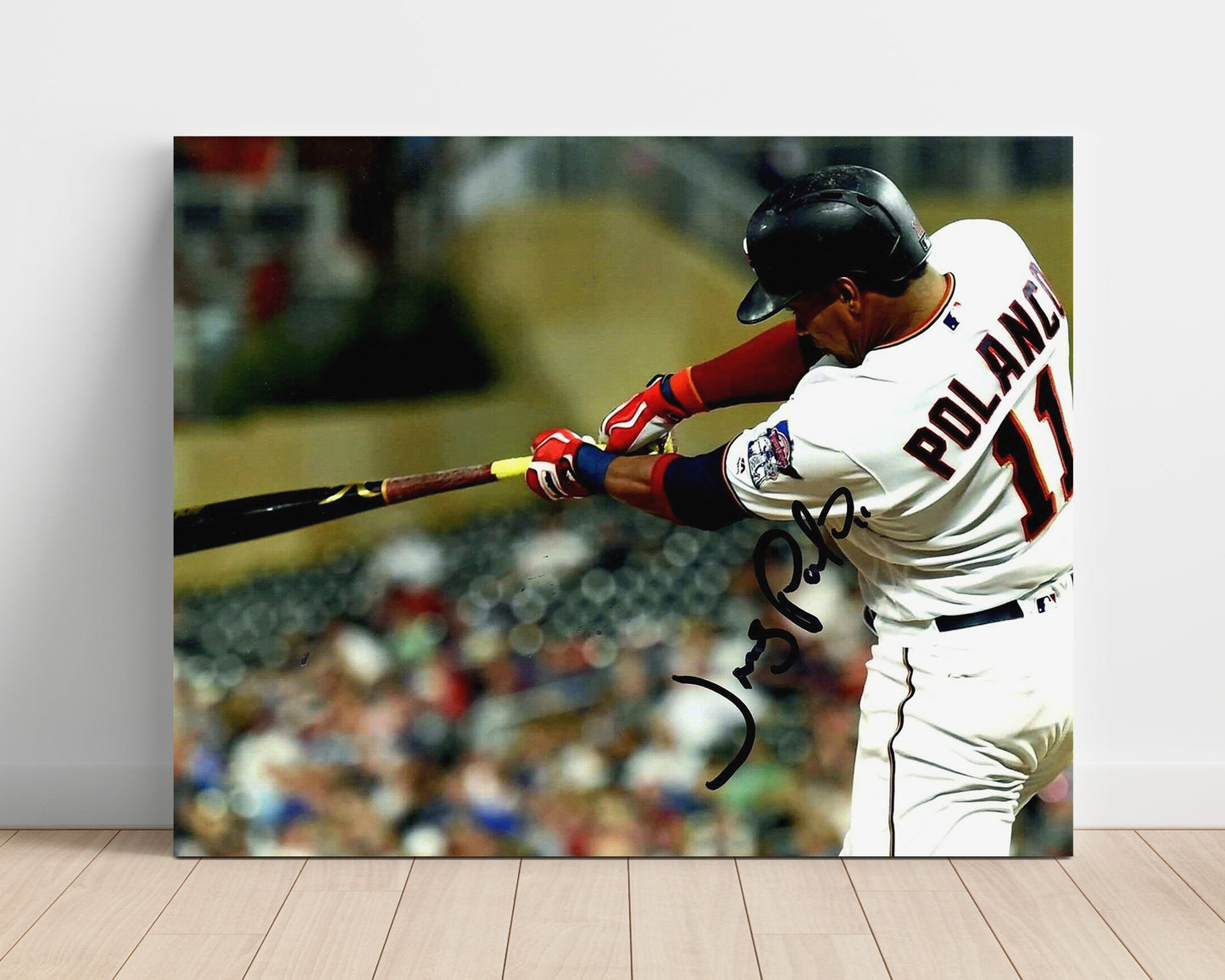 Jorge Polanco - Fielding Ready Position Baseball Wall Art 16x20 Unframed Print wall art print – Baseball Wall Art decor