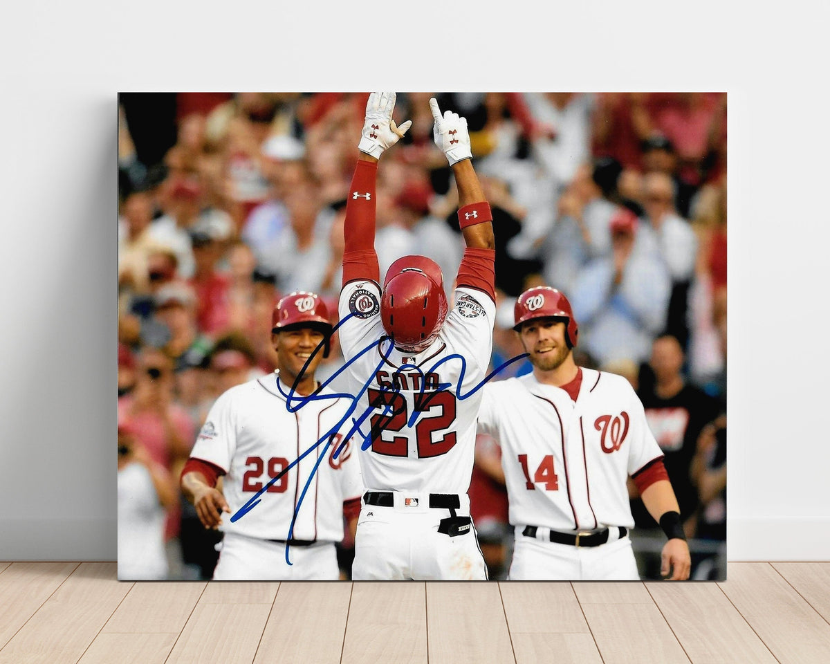 Juan Soto – Home Run Celebration Gesture unframed baseball poster print