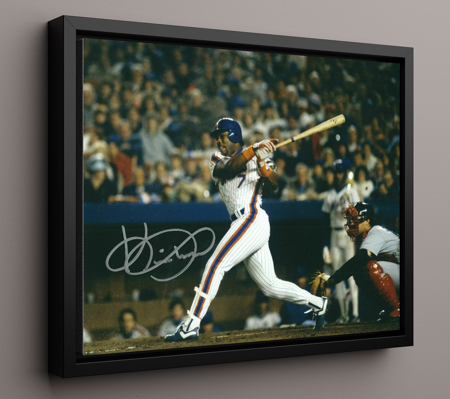 Kevin Mitchell - Series Power Swing 8x10 Framed Canvas baseball wall art