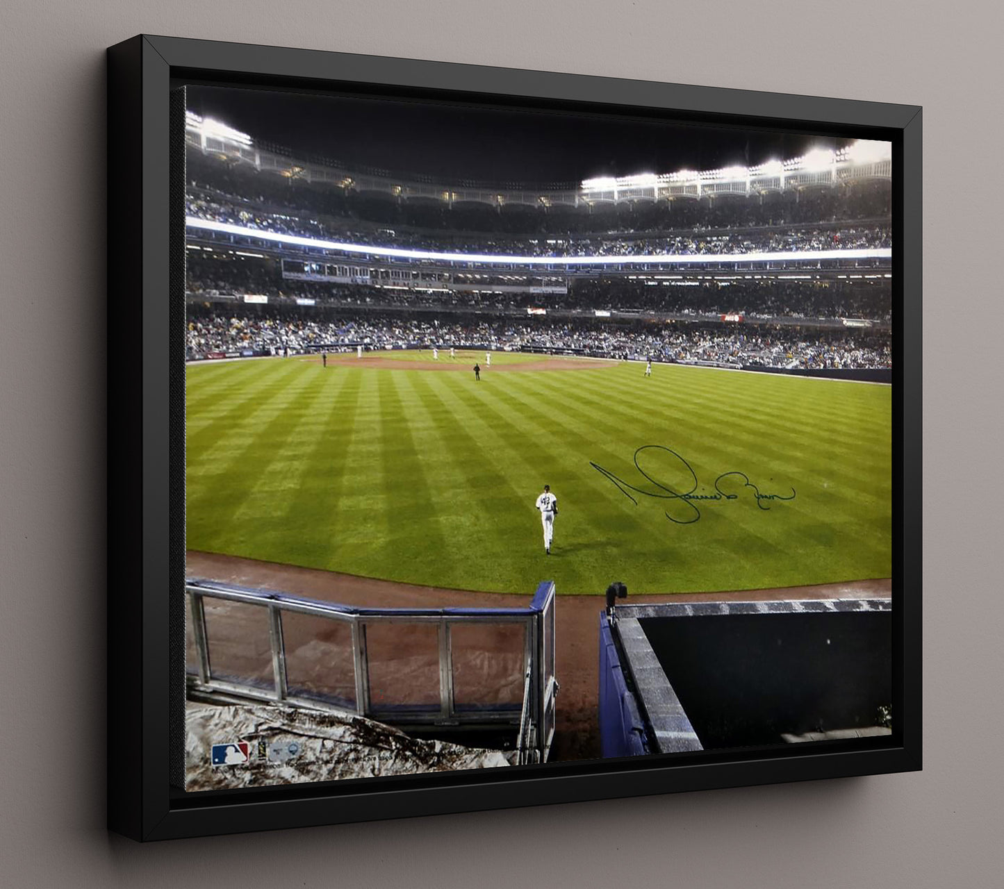 Mariano Rivera - Sandman Walk from Bullpen 8x10 Framed Canvas baseball wall art