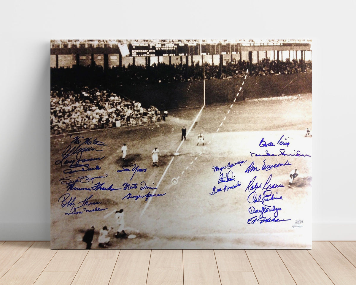 New York Giants – Shot Heard Round the World unframed baseball poster print