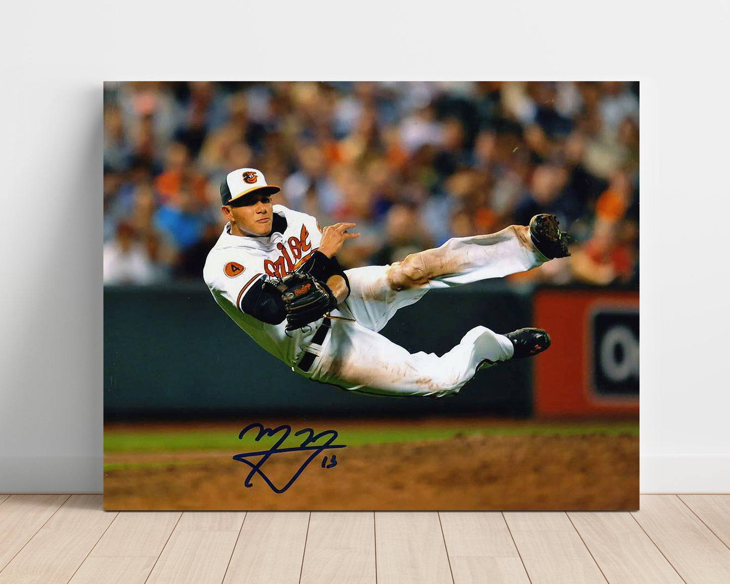 Padres - Action Baseball Wall Art 16x20 Unframed Print wall art print – Baseball Wall Art decor
