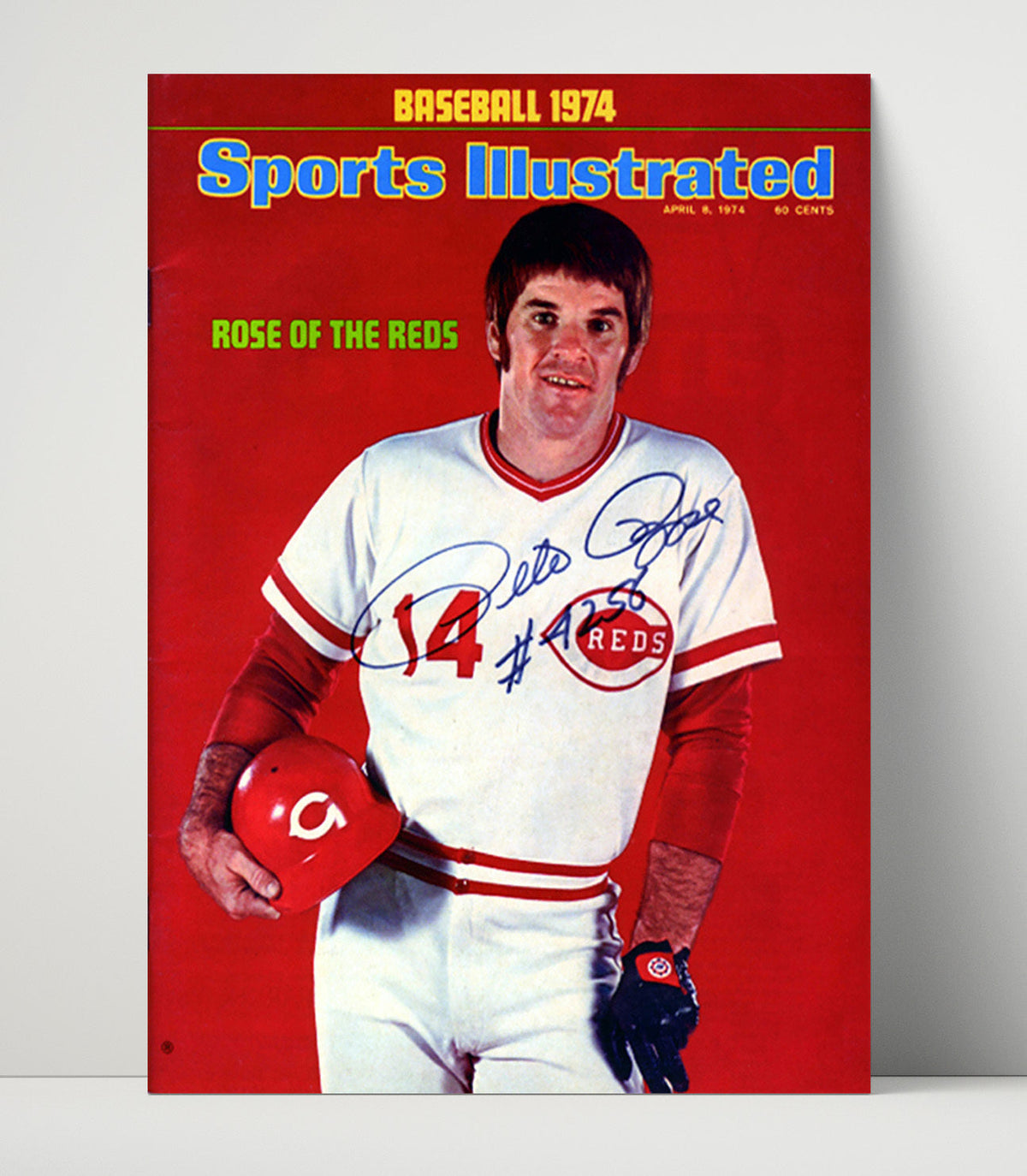 Pete Rose – Rose of the Reds SI unframed baseball poster print