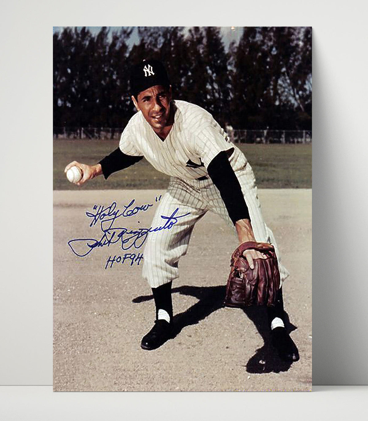 Phil Rizzuto – New York Legend Infield Pose Holy Cow unframed baseball poster print