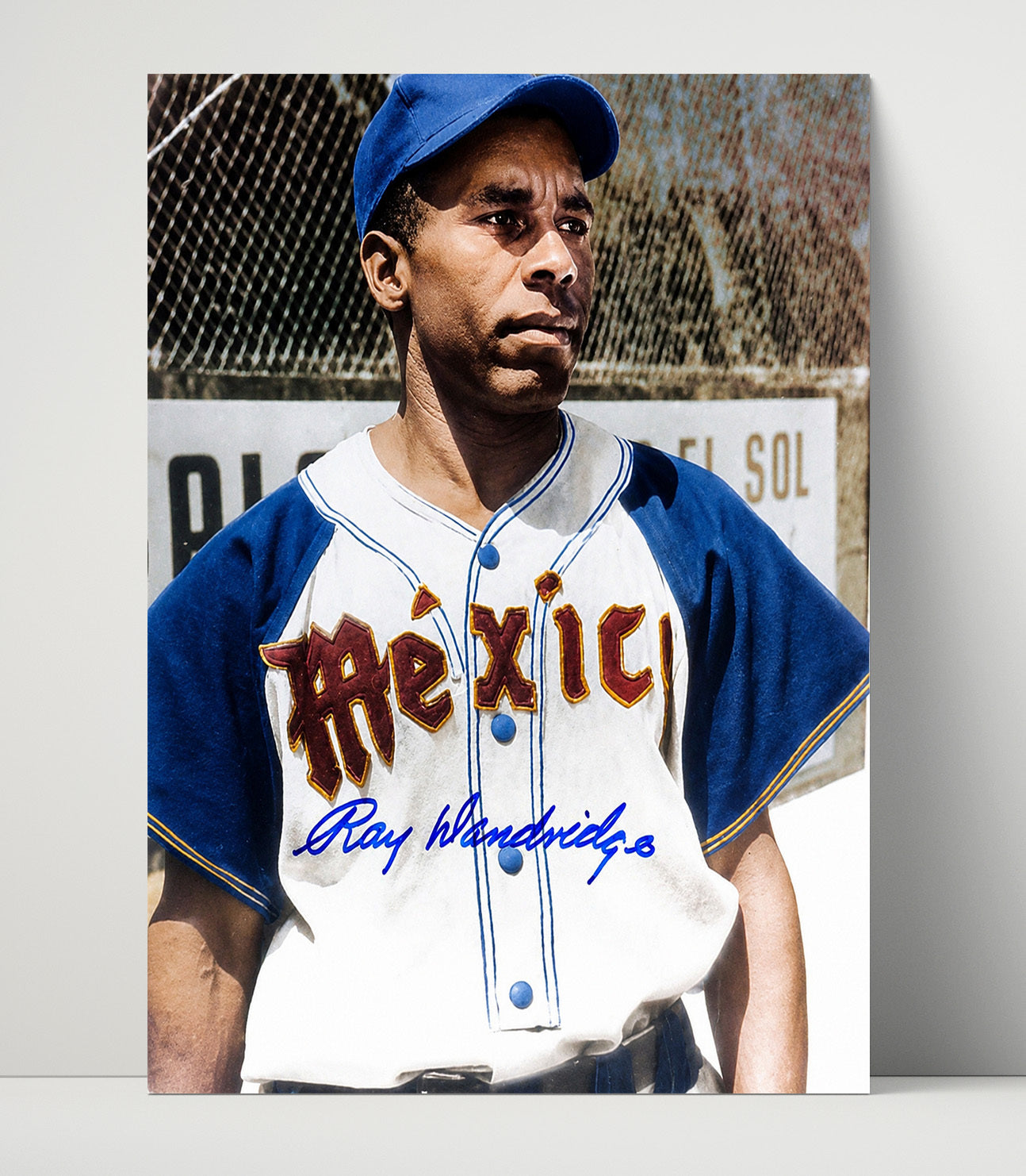 Ray Dandridge - Negro Leagues Hall of Fame infielder Baseball Wall Art 16x20 Unframed Print wall art print – Baseball Wall Art decor