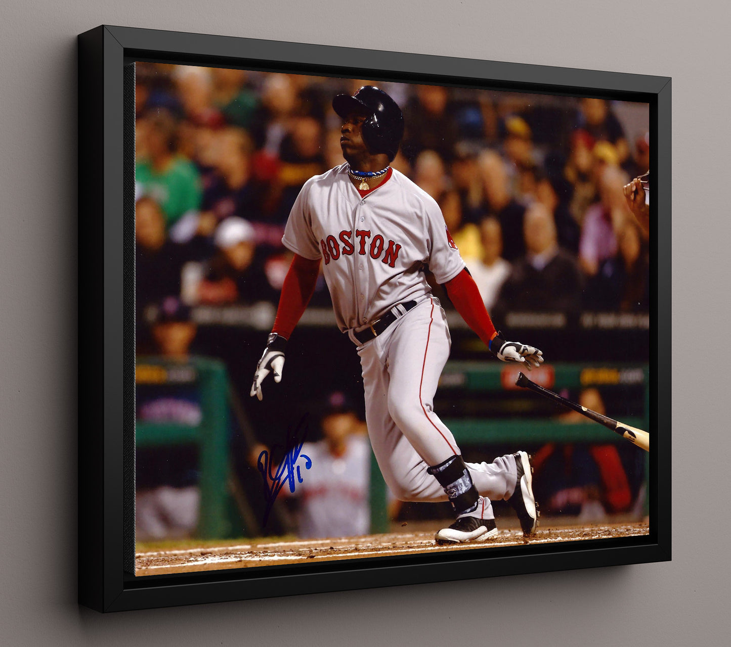 Rusney Castillo - Power Swing 8x10 Framed Canvas baseball wall art
