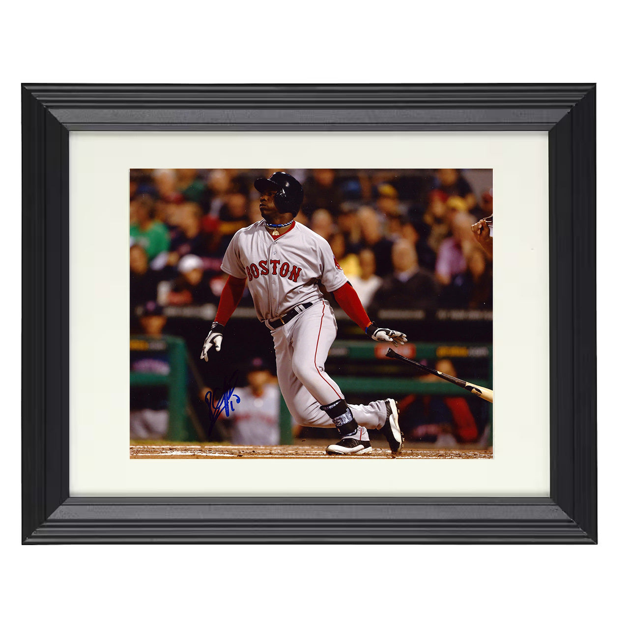 Rusney Castillo - Power Swing 8x10 black beveled framed baseball wall art
