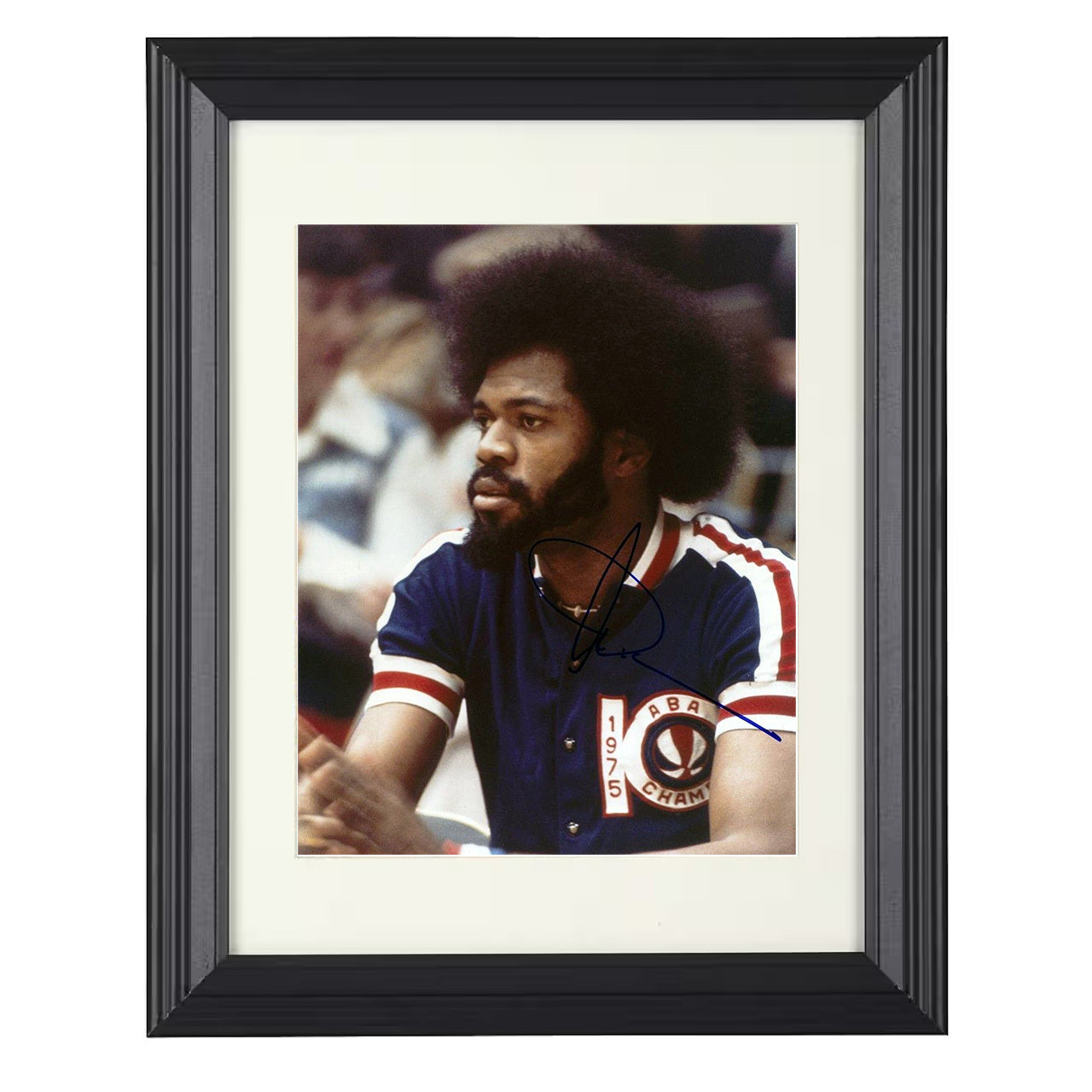 Artis Gilmore - ABA Kentucky Colonels Bench Focus 8x10 framed basketball wall art