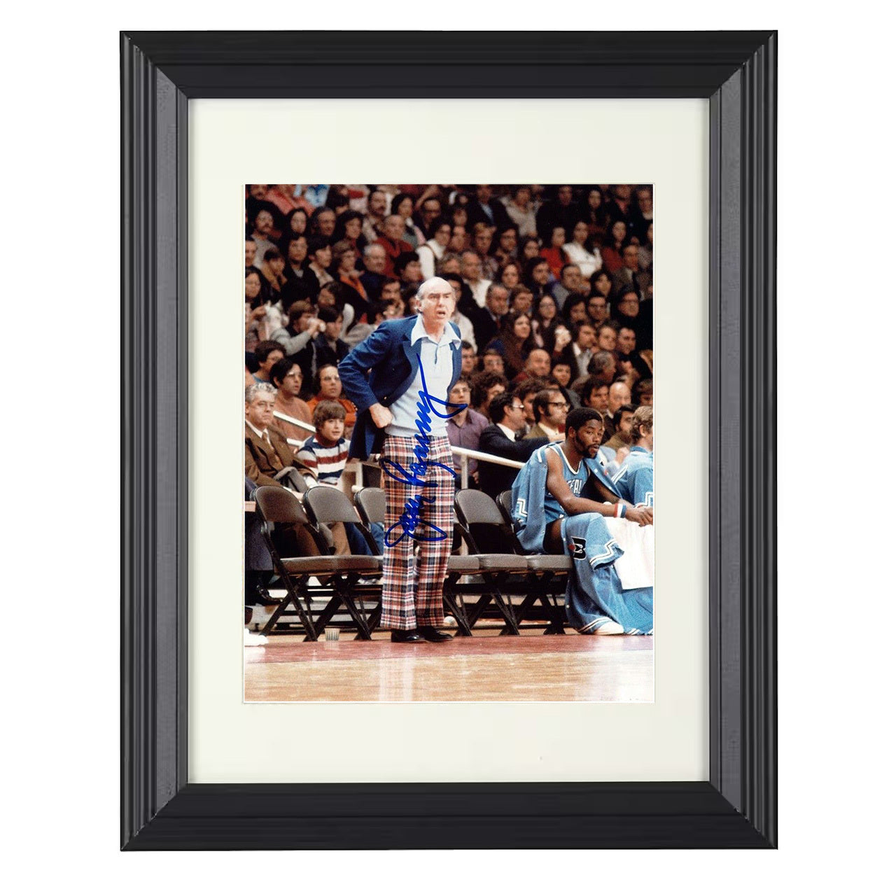 Jack Ramsay - Blazers Sideline Command 8x10 framed basketball wall art