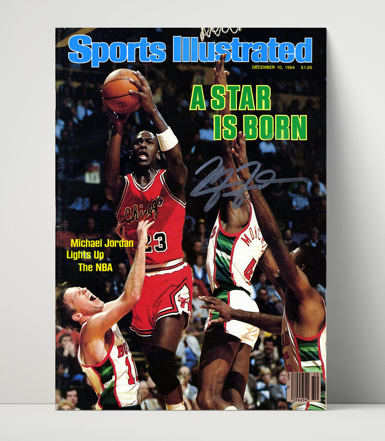 Michael Jordan – A Star Is Born Rookie Sensation 1984 SI - Basketball Wall Art