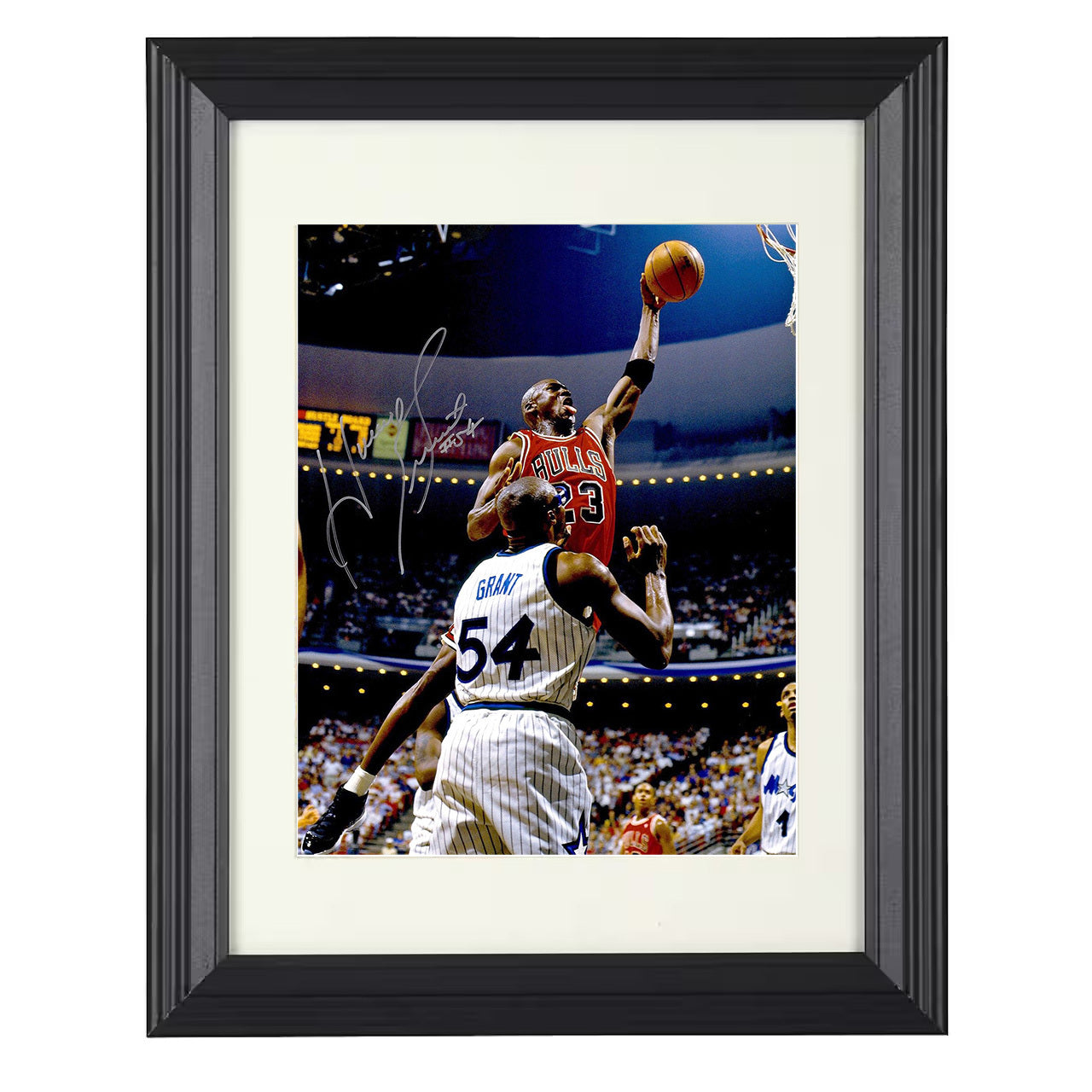 Michael Jordan - Finals Elevation vs Orlando 8x10 framed basketball wall art