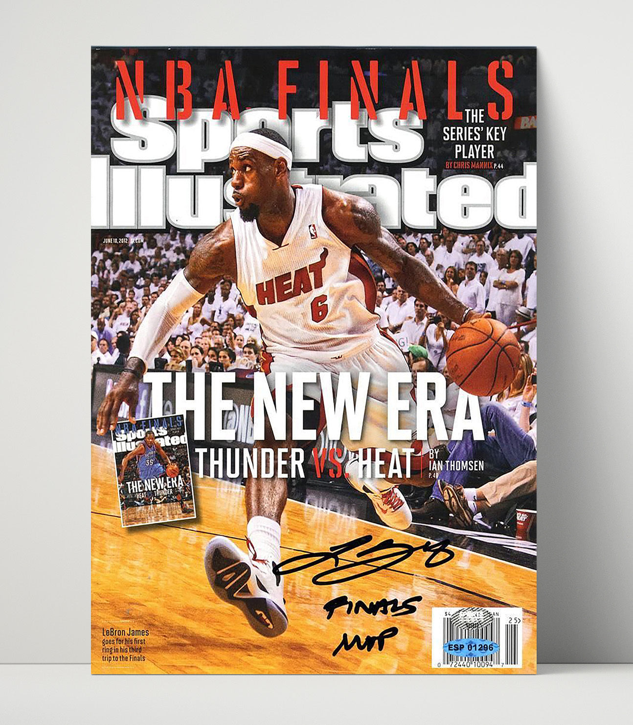 LeBron James – NBA Finals 2012 SI - Basketball Wall Art
