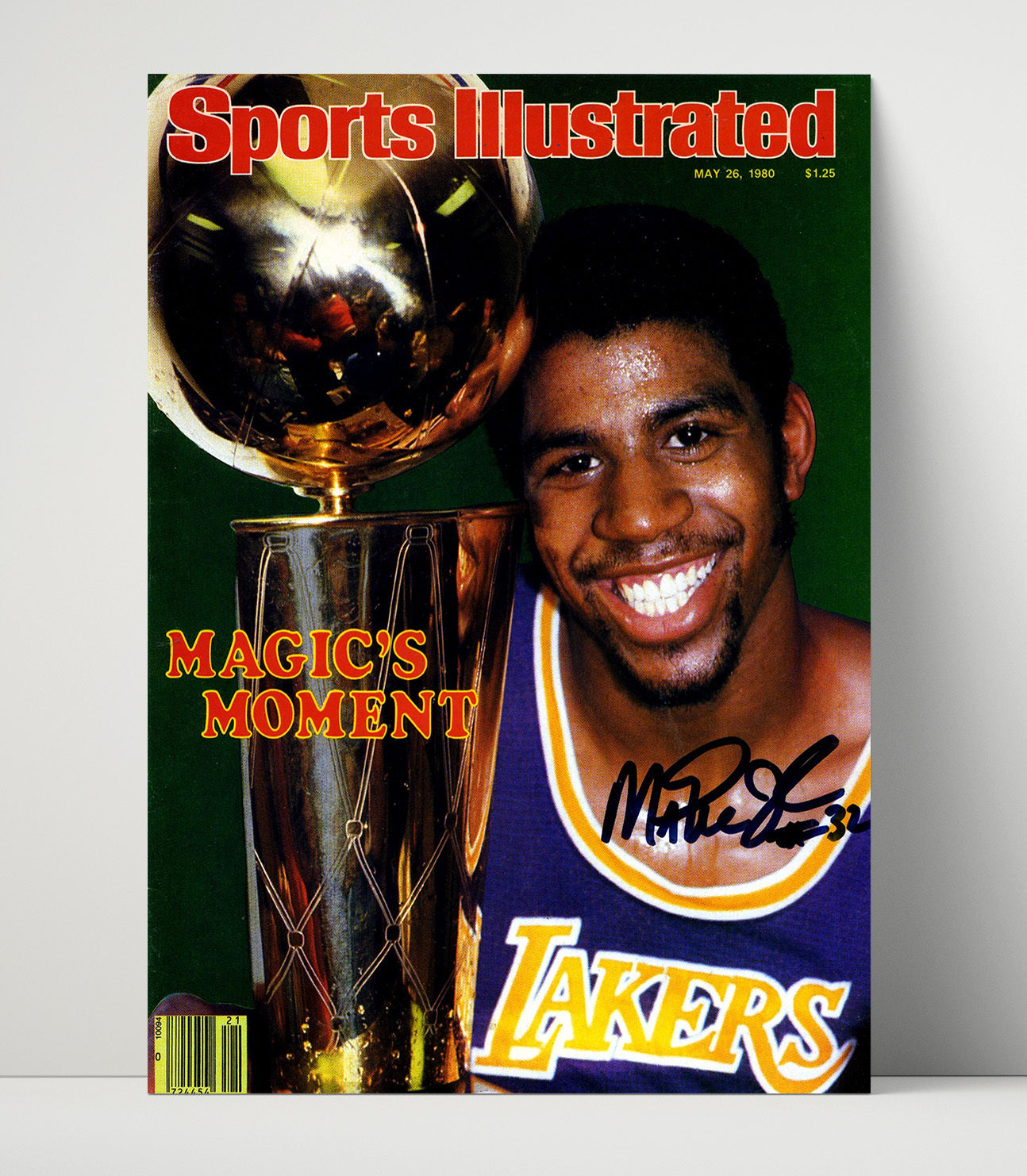 Magic Johnson – Los Angeles Finals 1980 SI - Basketball Wall Art