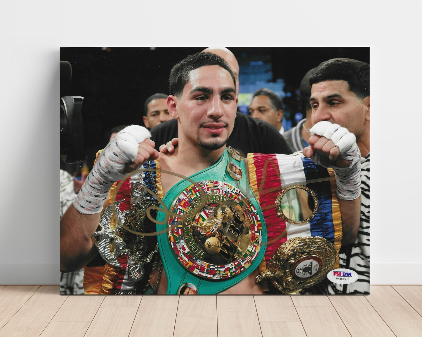 Danny Garcia – Champion with Belts unframed boxing poster print