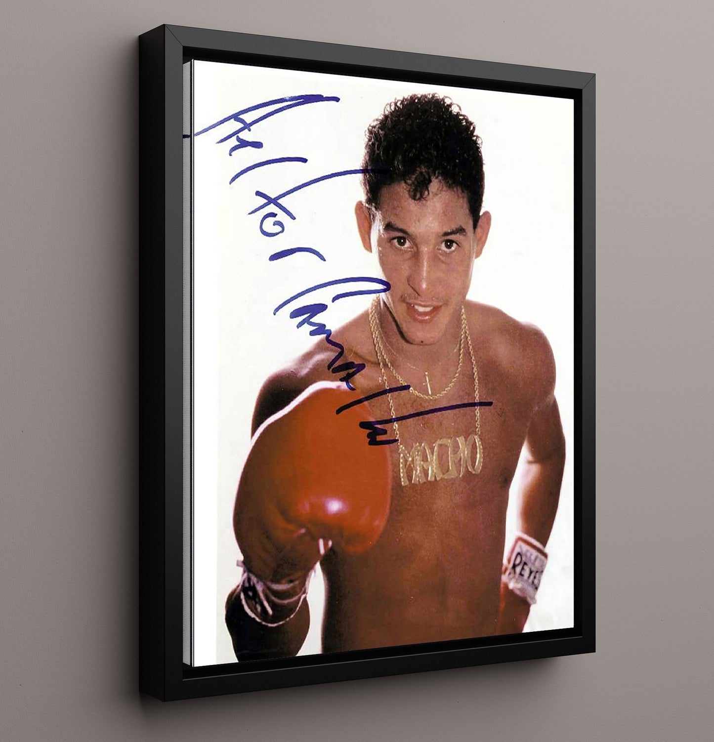 Hector Macho Camacho Studio Portrait 20x24 Canvas boxing wall art