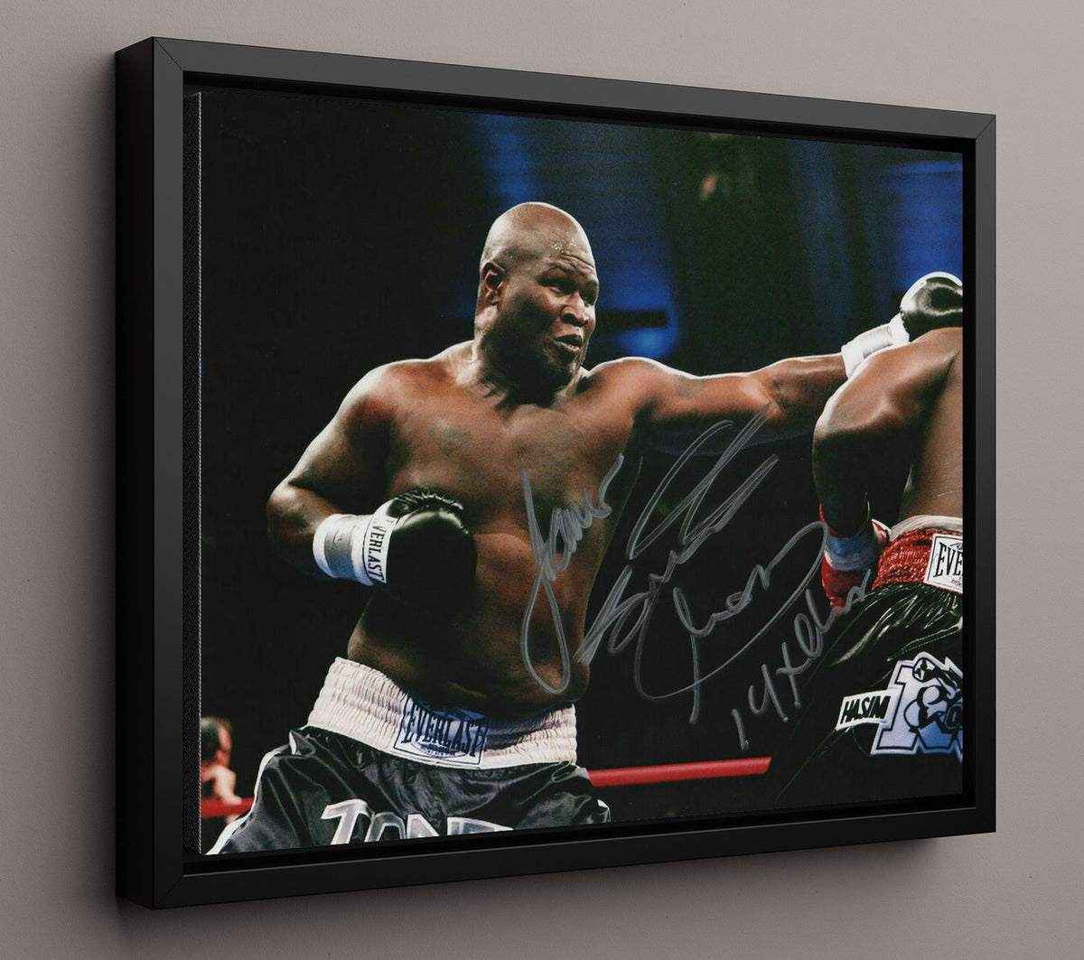James Toney - Lights Out Legacy 16x20 Framed Canvas – Boxing Canvas Wall Art