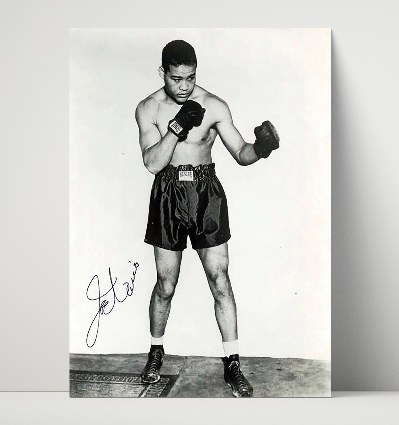 Joe Louis – Classic Image unframed boxing poster print