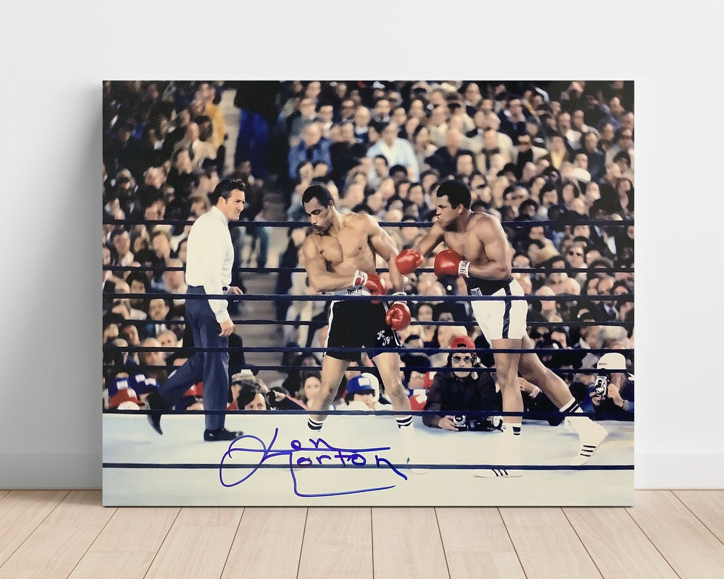 Ken Norton and Muhammad Ali – Heavyweight Showdown unframed boxing poster print