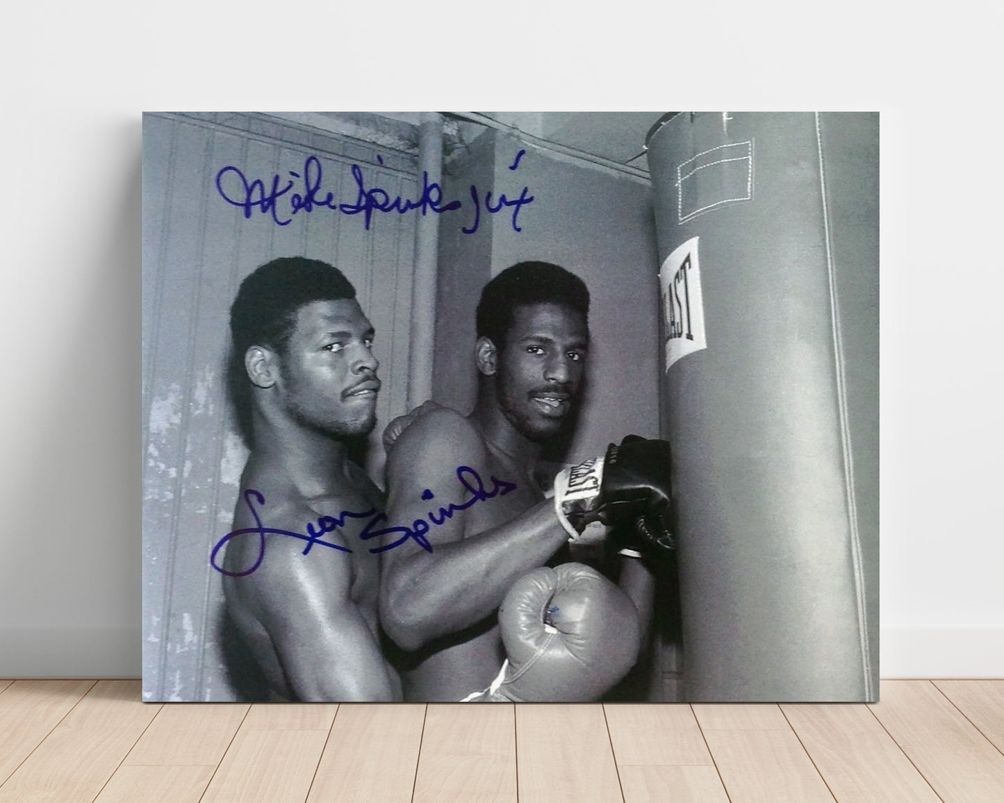 Leon Spinks and Michael Spinks – Brothers in the Ring unframed boxing poster print