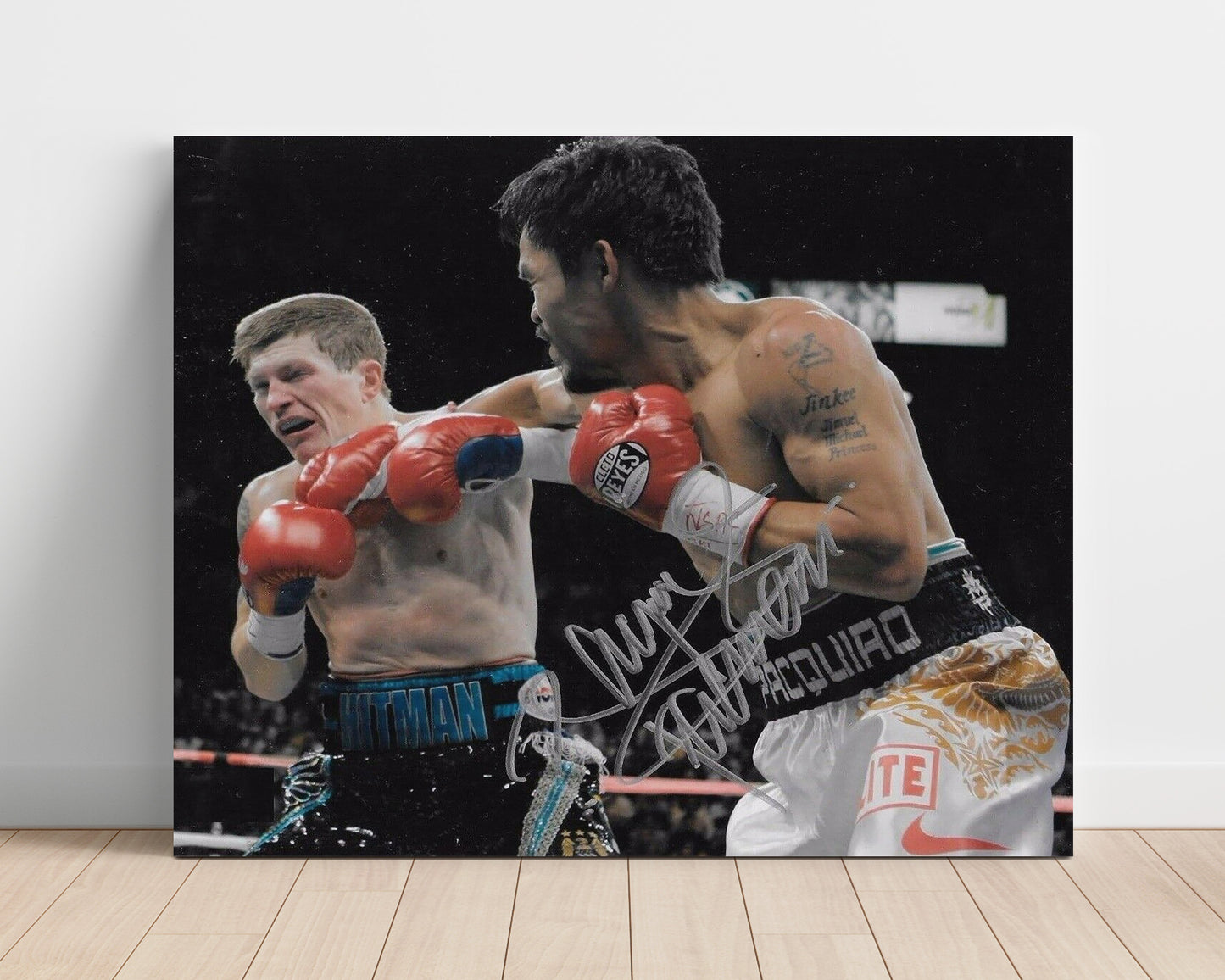 Manny Pacquiao – Champion unframed boxing poster print