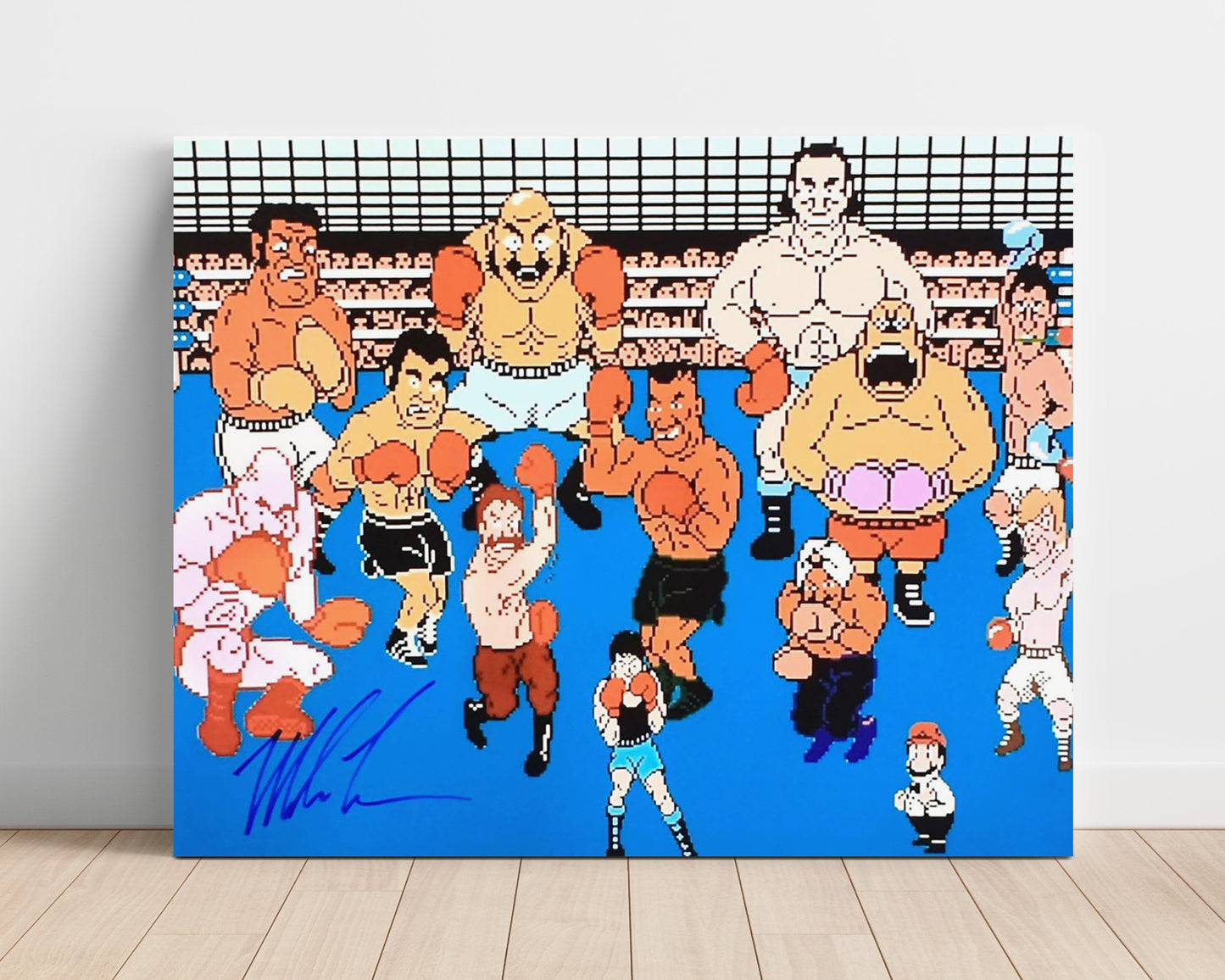Mike Tyson – Punch-Out Cast unframed boxing poster print
