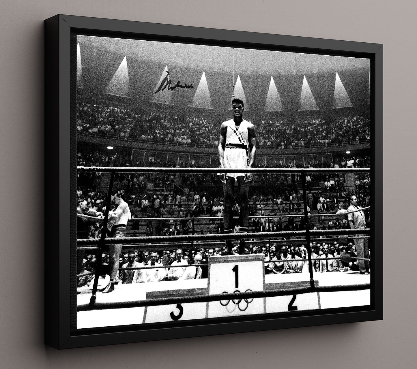 Muhammad Ali 1960 Olympic Gold 20x24 Canvas boxing wall art