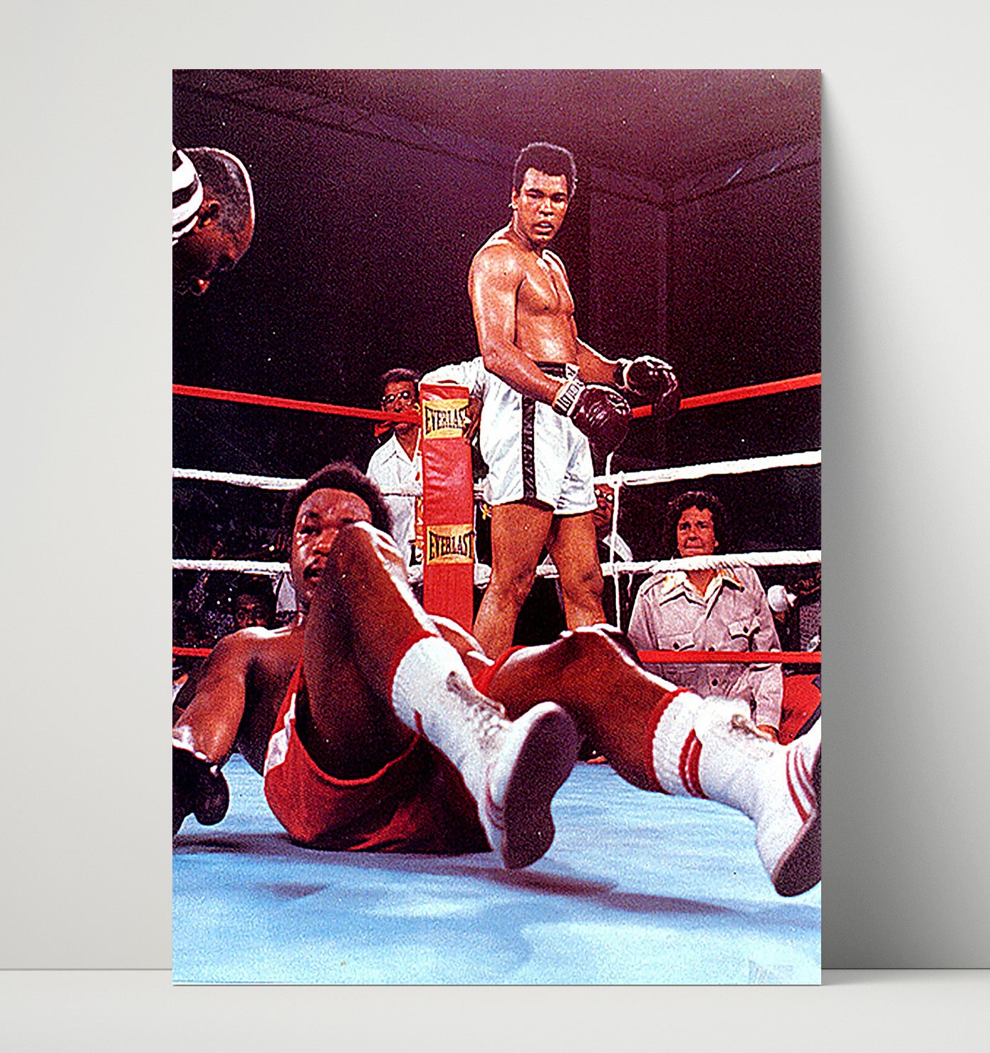 Muhammad Ali vs. George Foreman – Rumble in the Jungle unframed boxing poster print