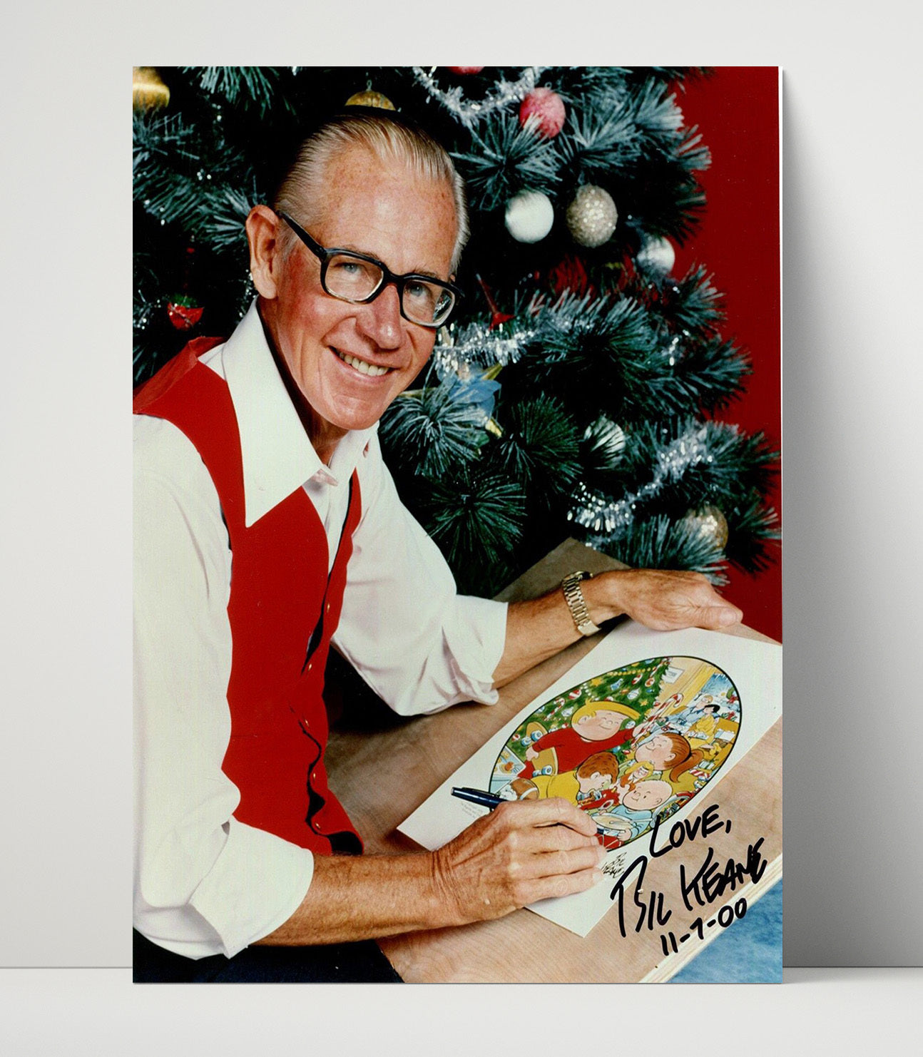 Bil Keane – Family Circus Cartoonist unframed semi-gloss poster print